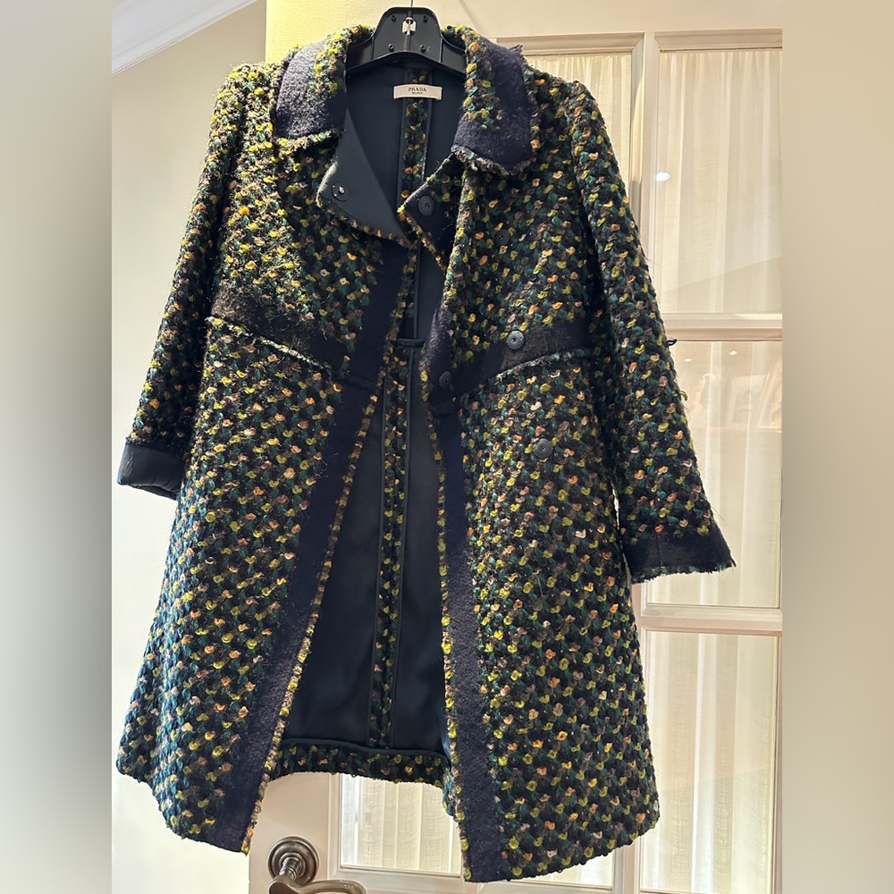 Prada Tweed Coat
